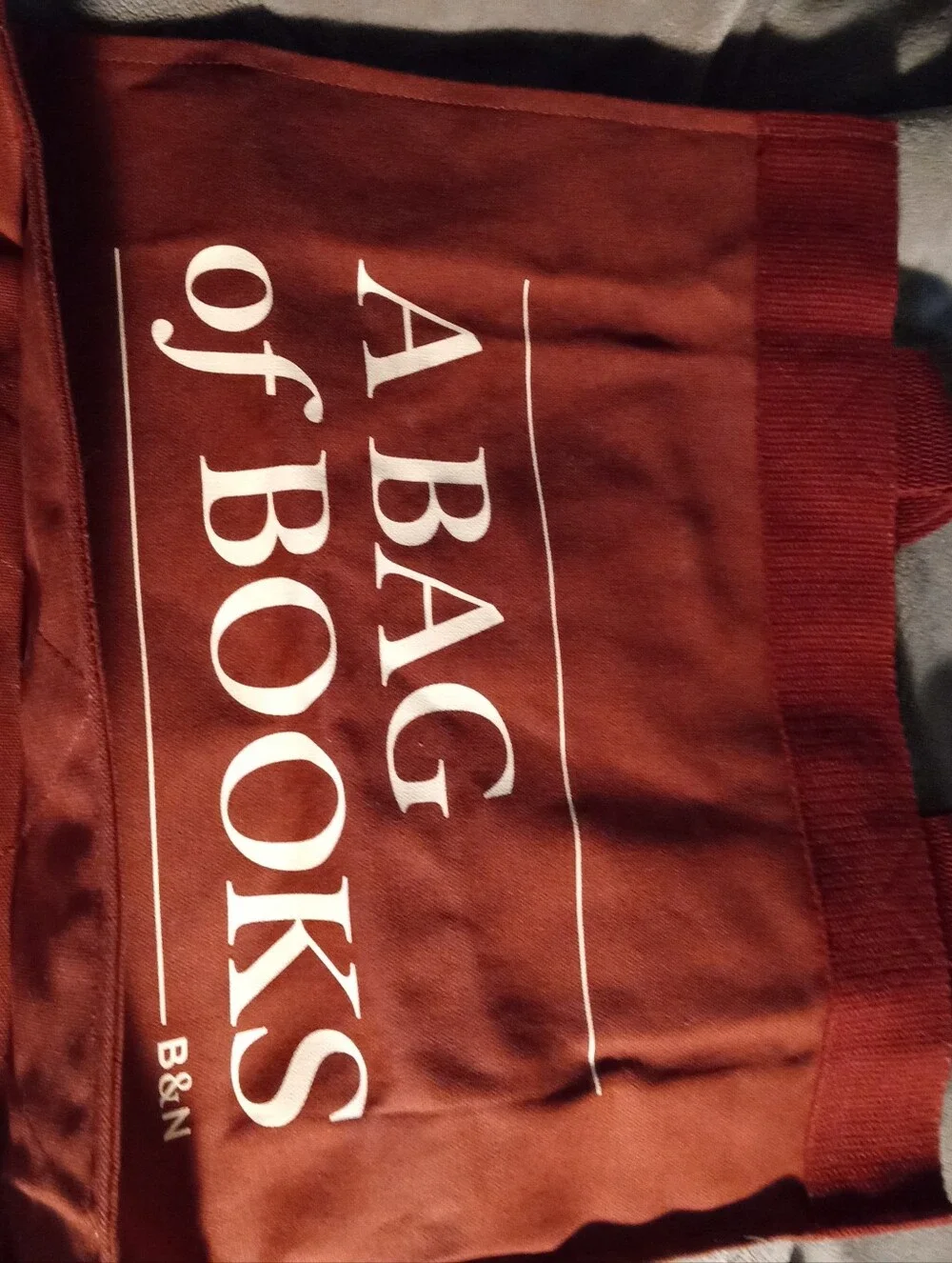 Barnes & Noble sturdy maroon